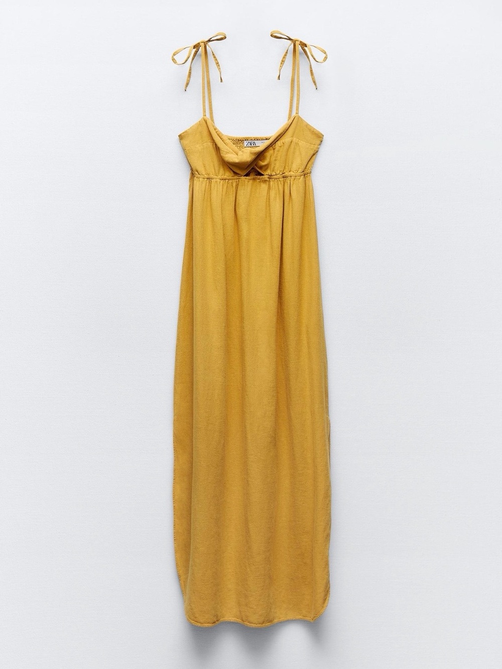 Linen Midi Dress